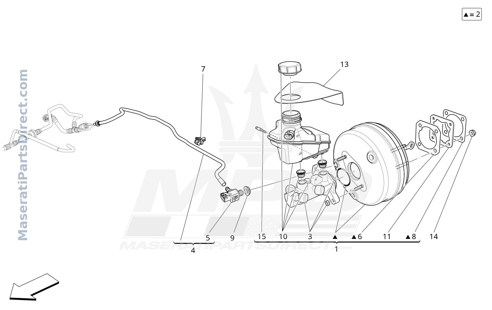 04.00 - 3 - BRAKE SERVO SYSTEM Diagram