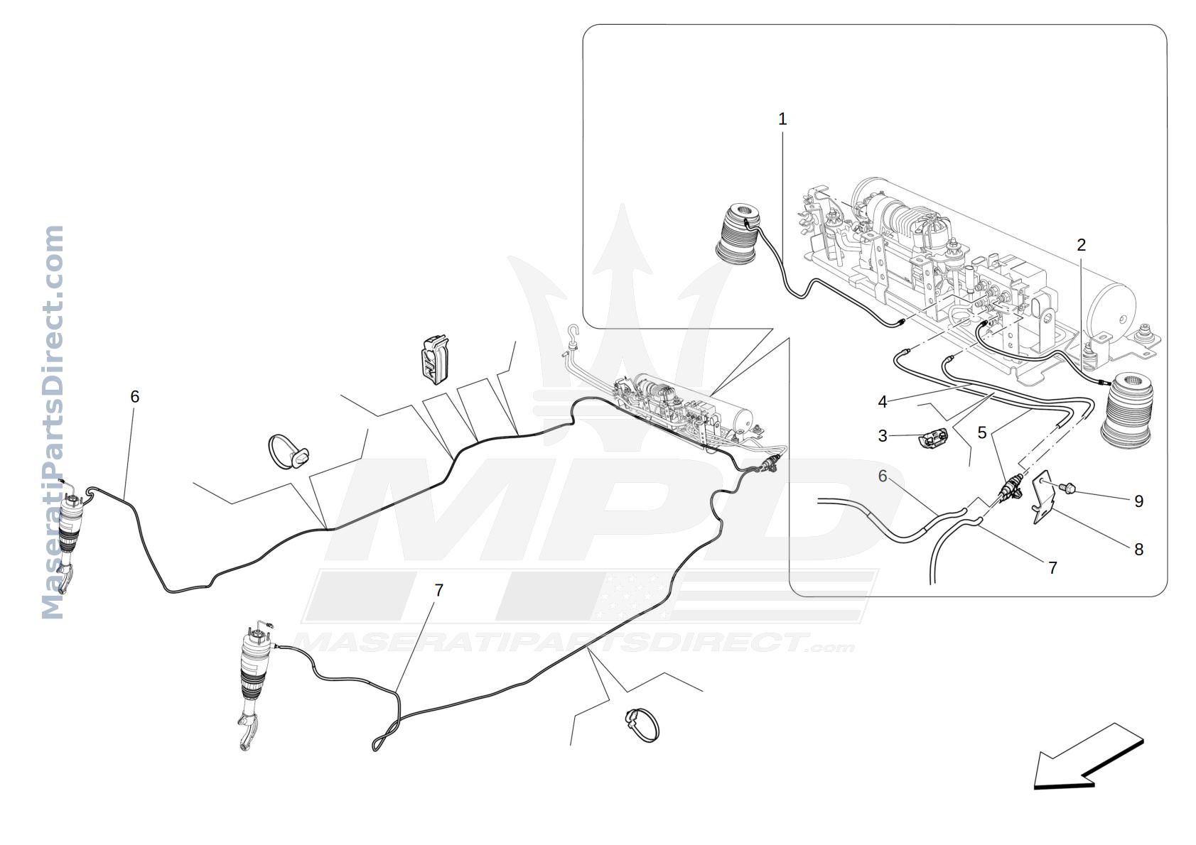 06.24 - 1 - AIR SUSPENSION SYSTEM Diagram