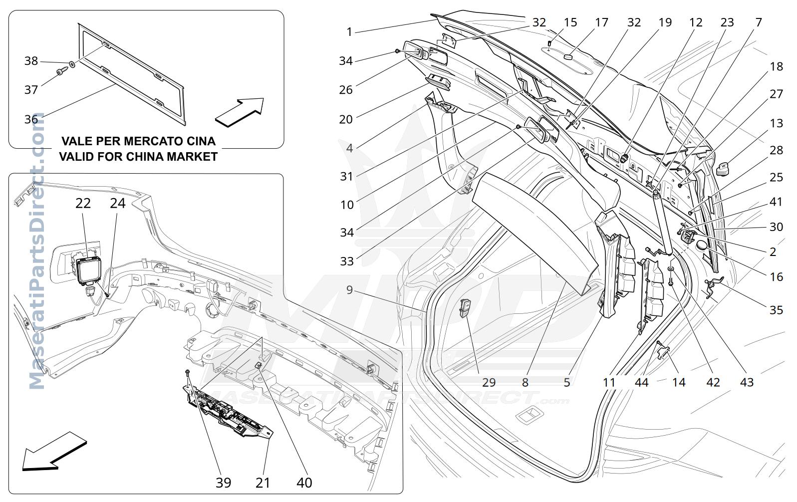09.25 - 1 - REAR LIFTGATE Diagram
