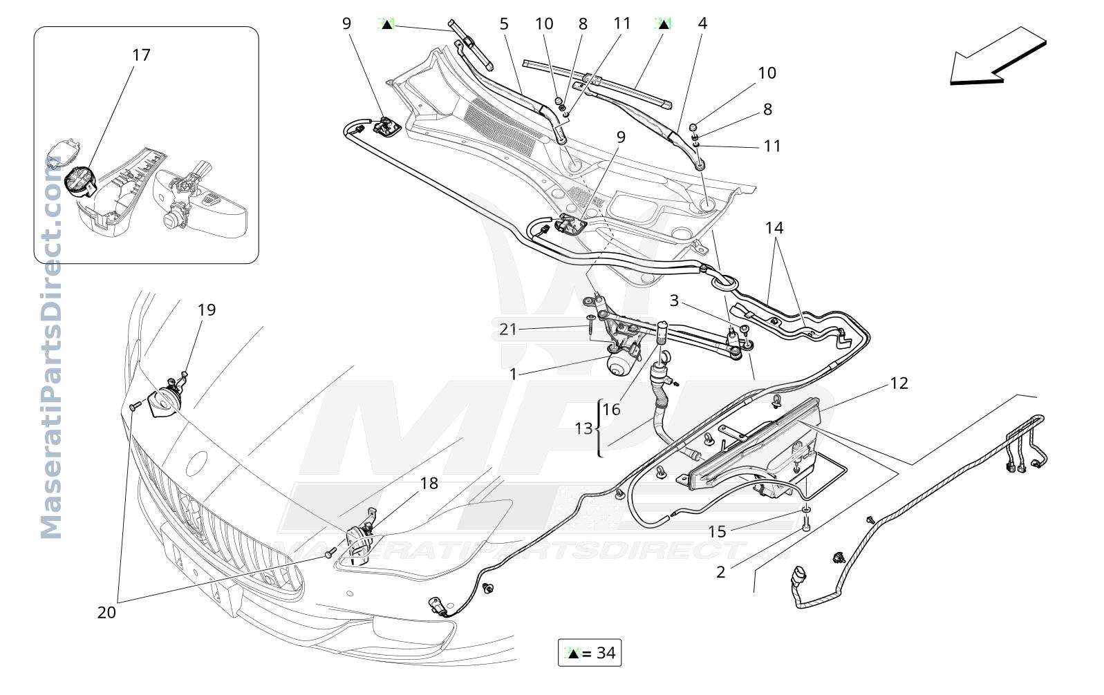 08.00 - 1 - EXTERNAL VEHICLE DEVICES Diagram