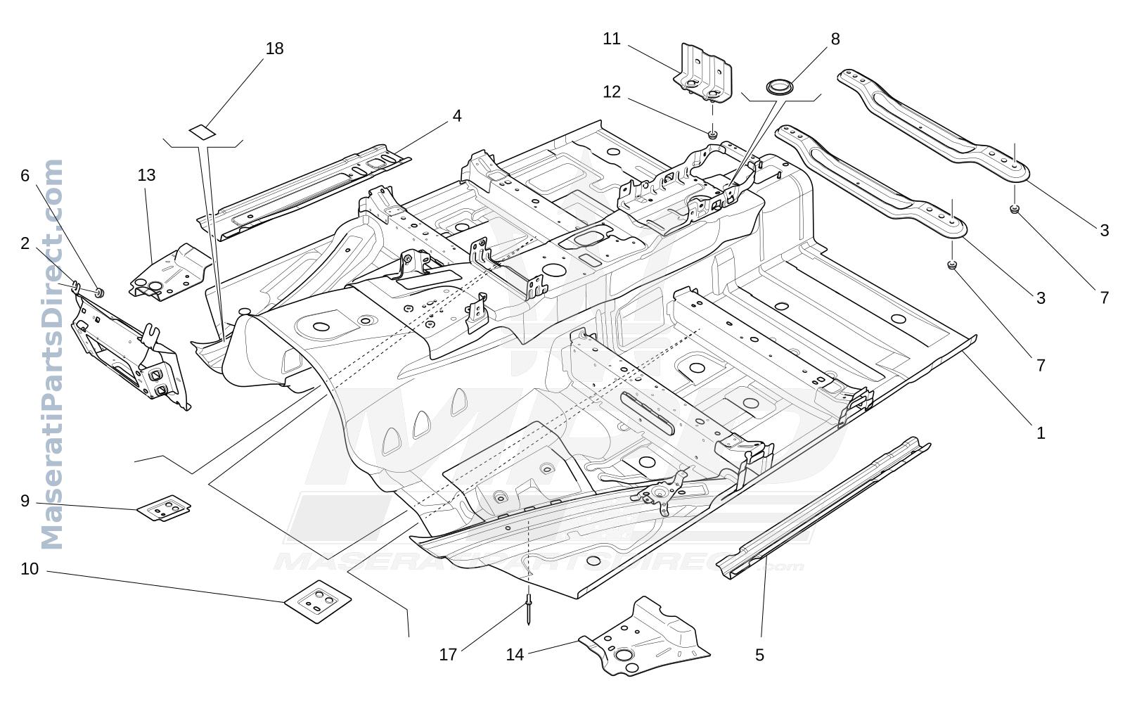 09.04 - 1 - CENTRAL STRUCTURAL FRAMES AND SHEET PANELS Diagram