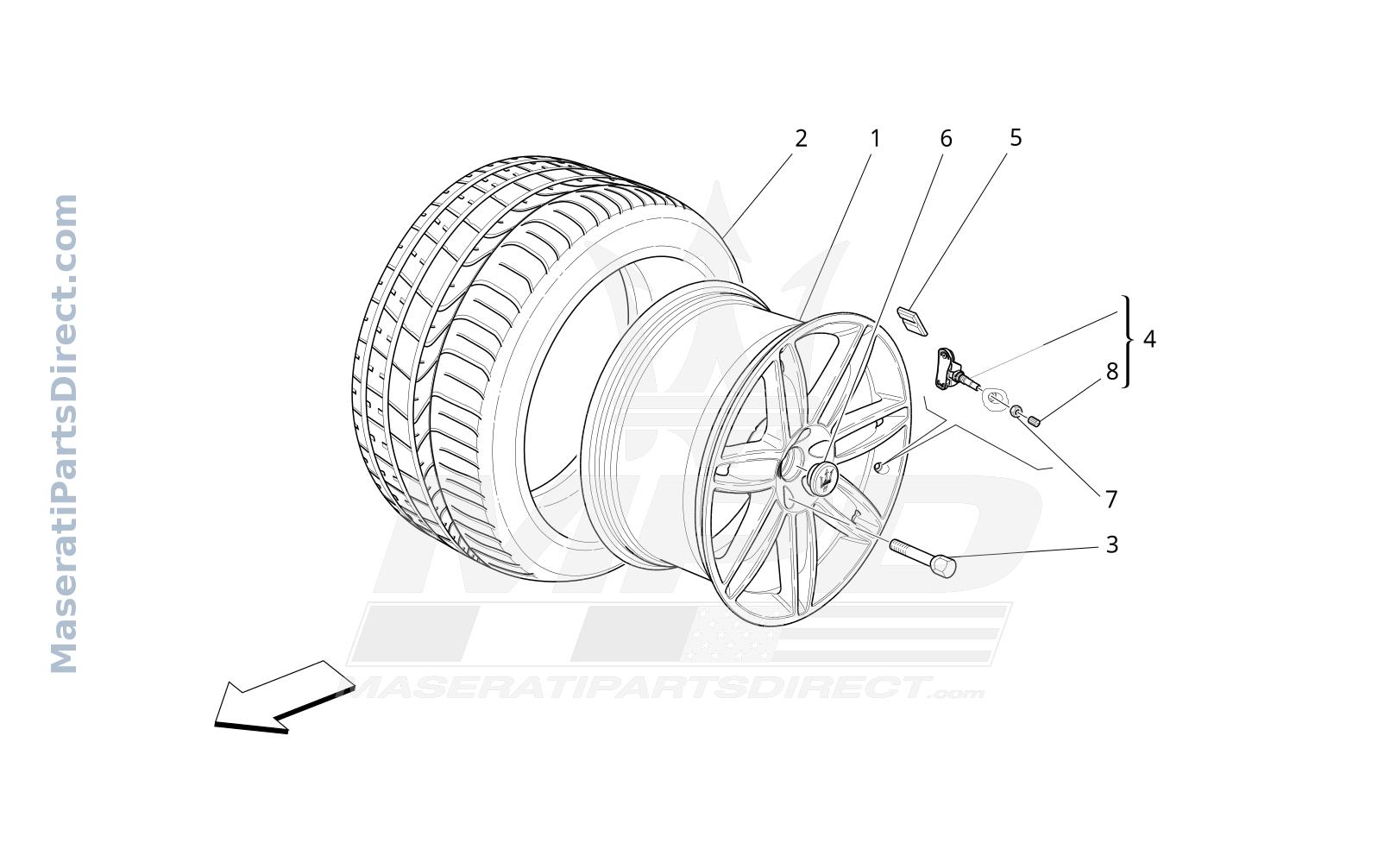 06.00 - 1 - WHEELS AND TYRES Diagram