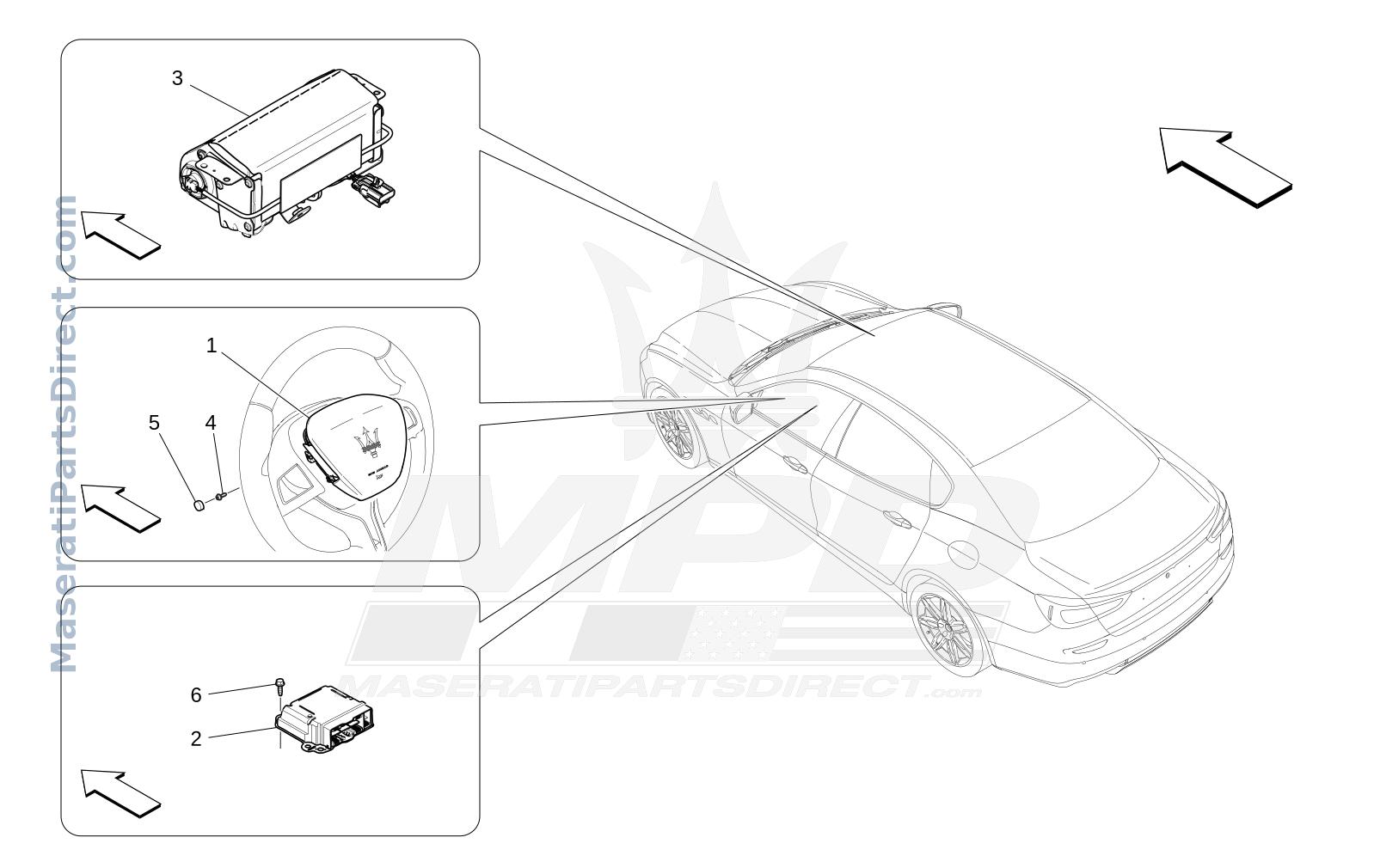 07.00 - 1 - FRONT AIRBAG SYSTEM Diagram