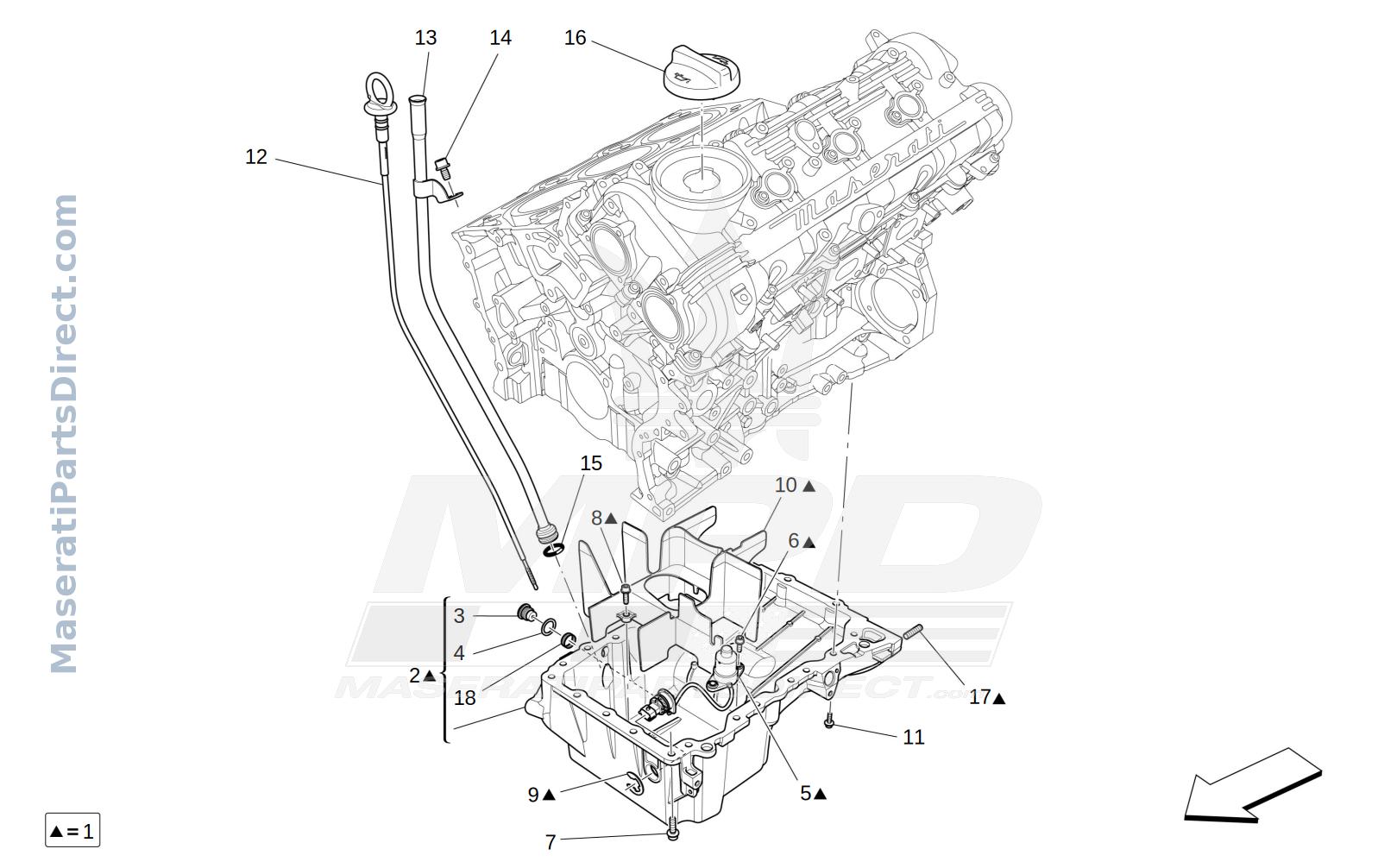 01.60 - 2 - LUBRICATION SYSTEM: CIRCUIT AND COLLECTION Diagram