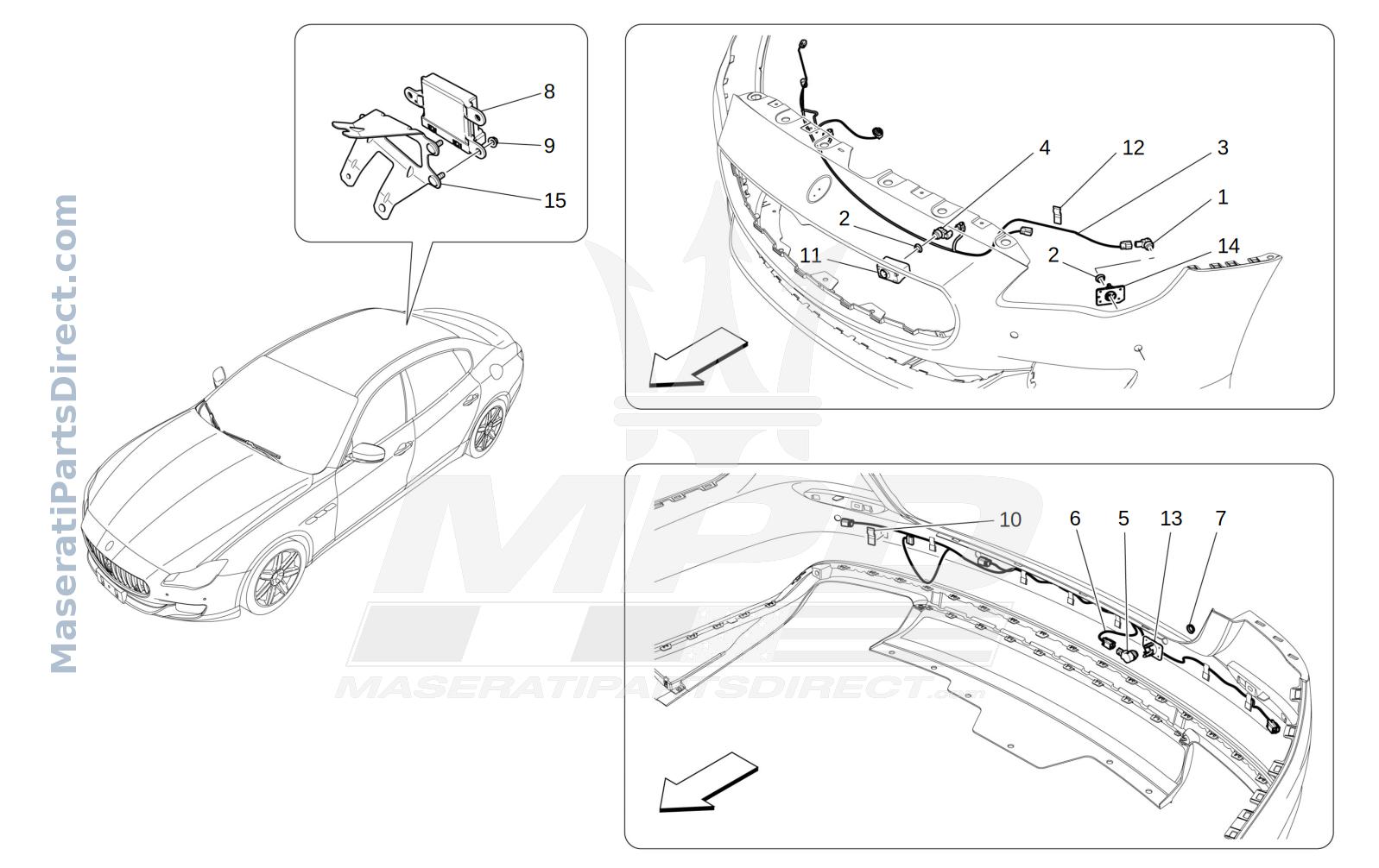 09.12 - 1 - PARKING SENSORS Diagram