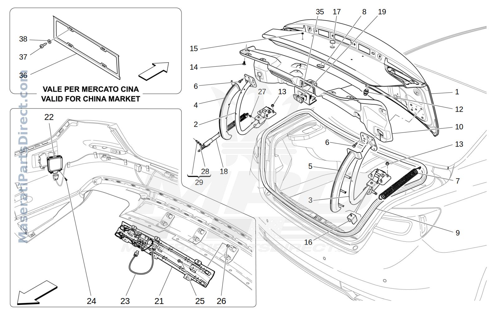 09.21 - 2 - REAR LID Diagram
