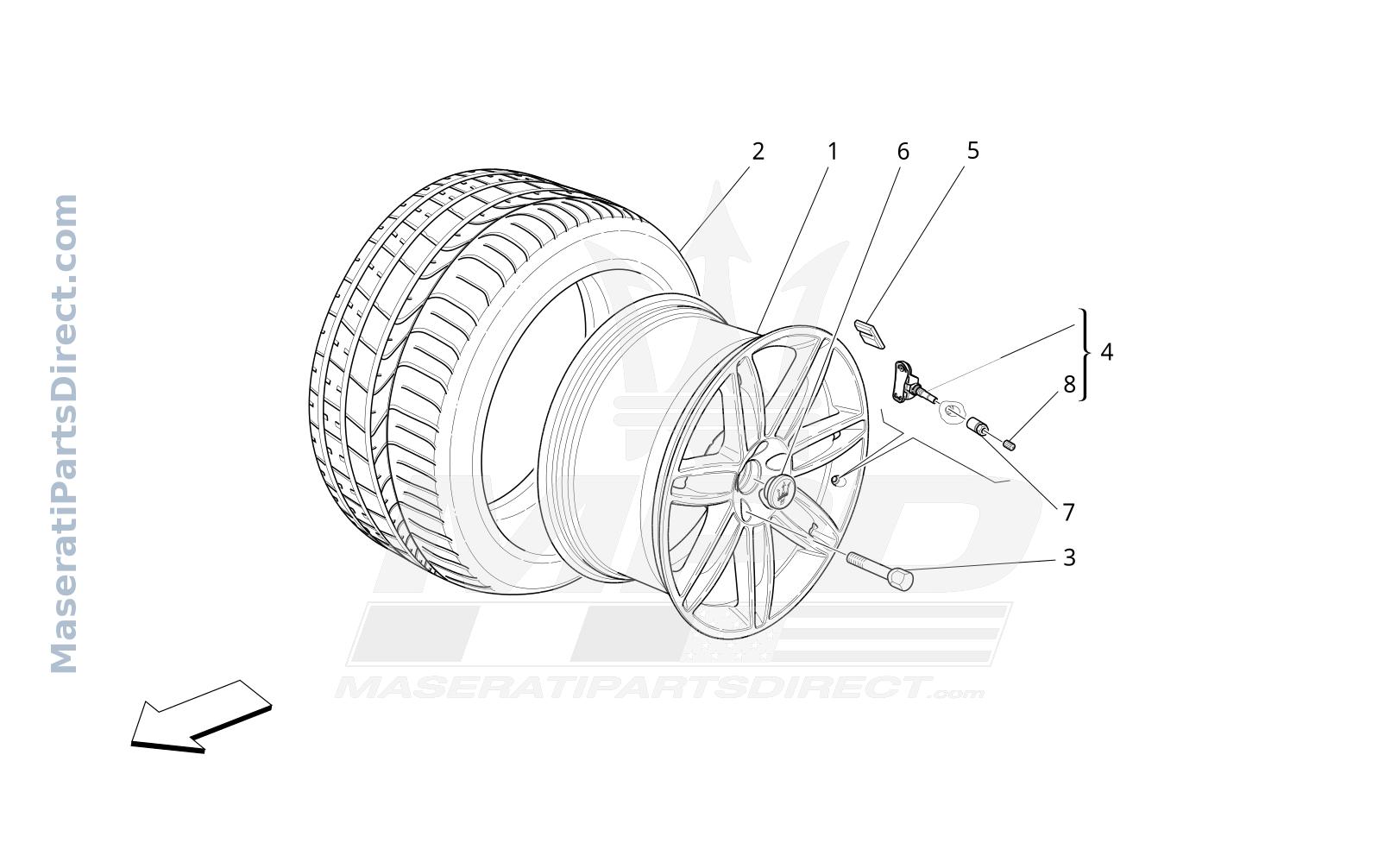 06.00 - 2 - WHEELS AND TYRES Diagram