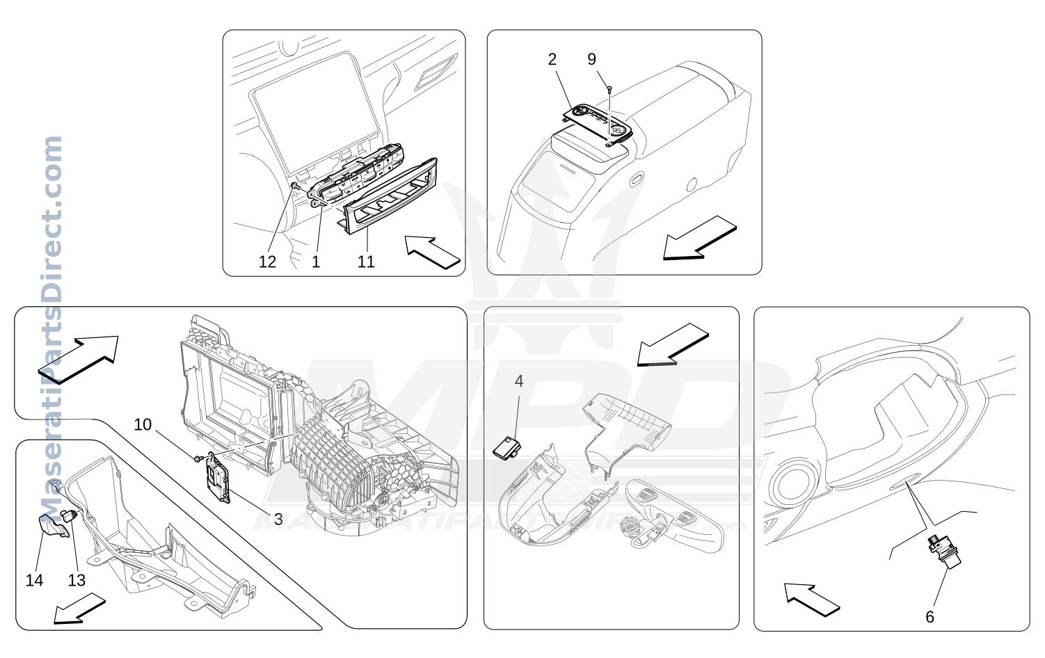 08.49 - 6 - A/C UNIT: ELECTRONIC CONTROL Diagram