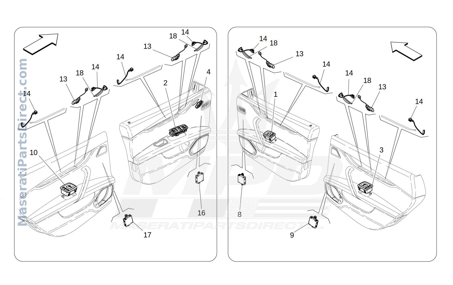 08.52 - 2 - DOOR DEVICES Diagram
