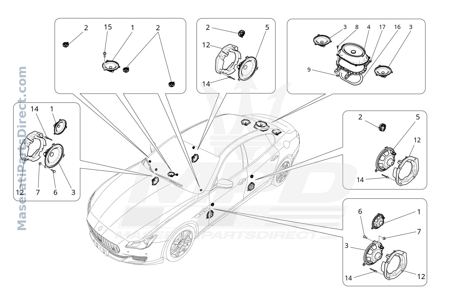 08.70 - 2 - SOUND DIFFUSION SYSTEM Diagram