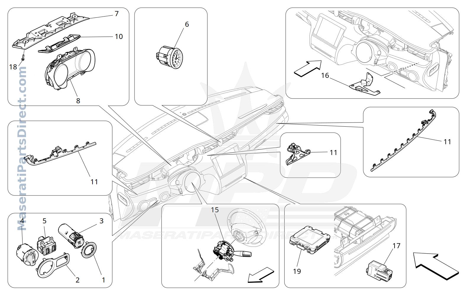 08.50 - 4 - DASHBOARD DEVICES Diagram