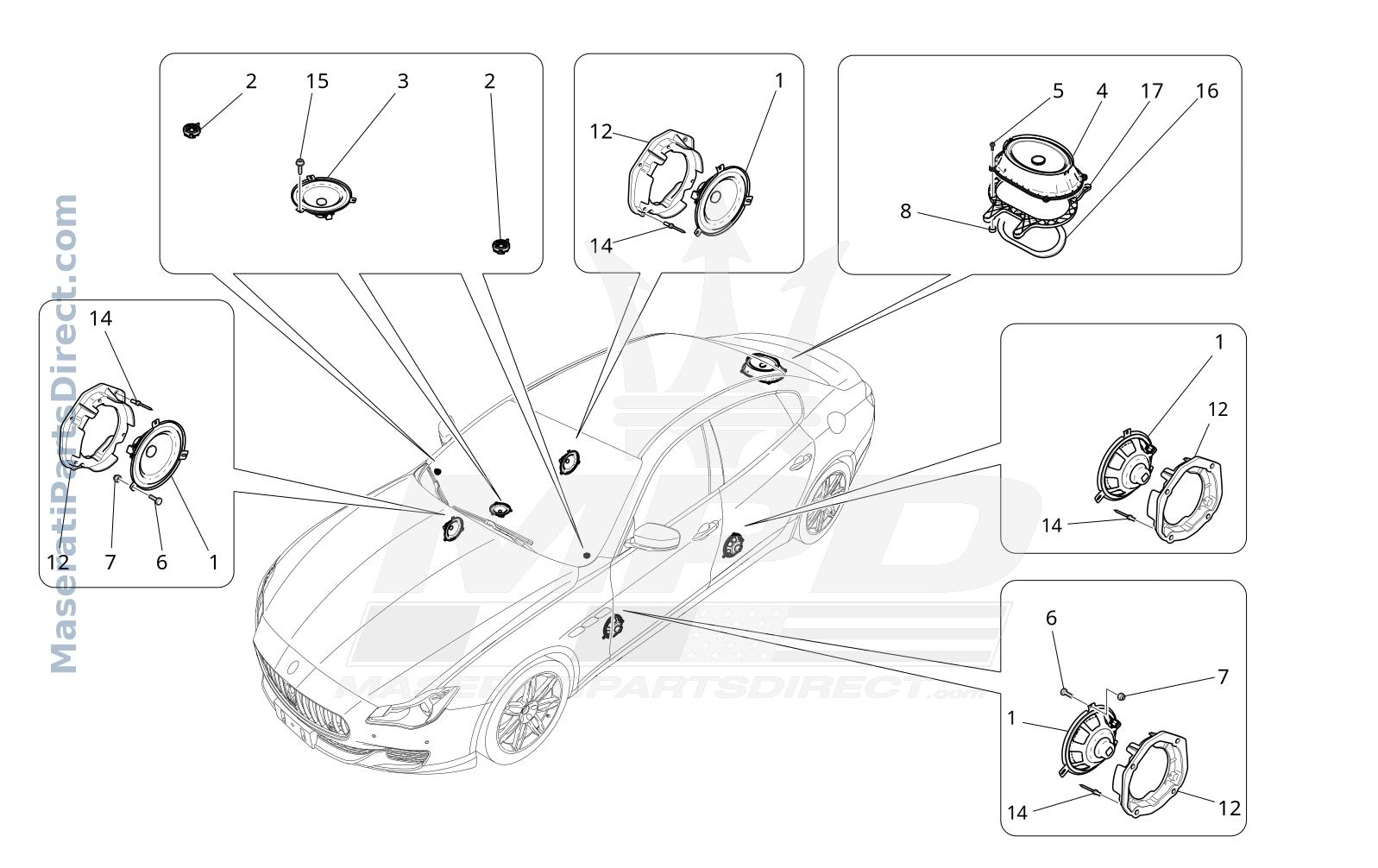 08.70 - 1 - SOUND DIFFUSION SYSTEM Diagram