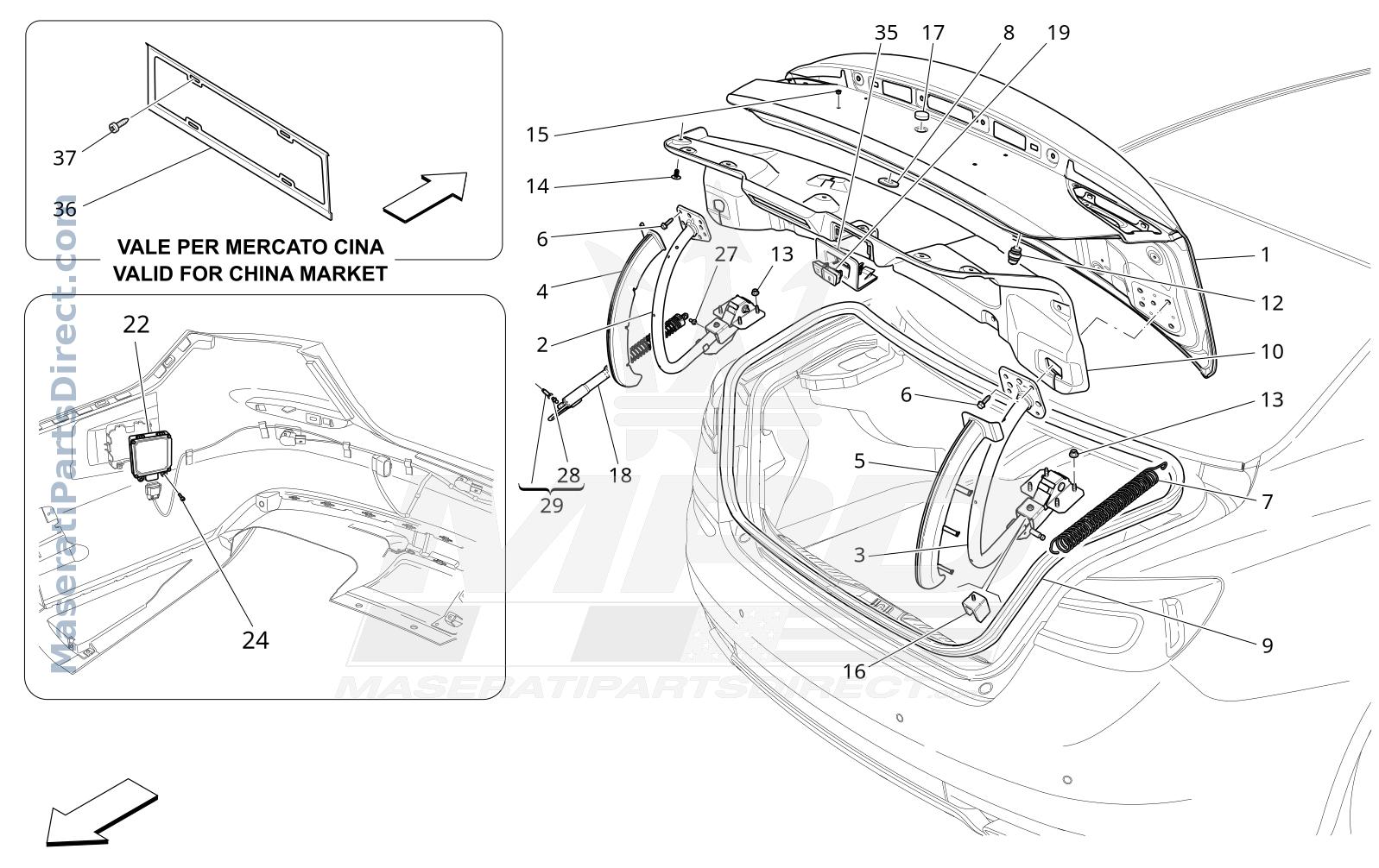 09.21 - 3 - REAR LID Diagram