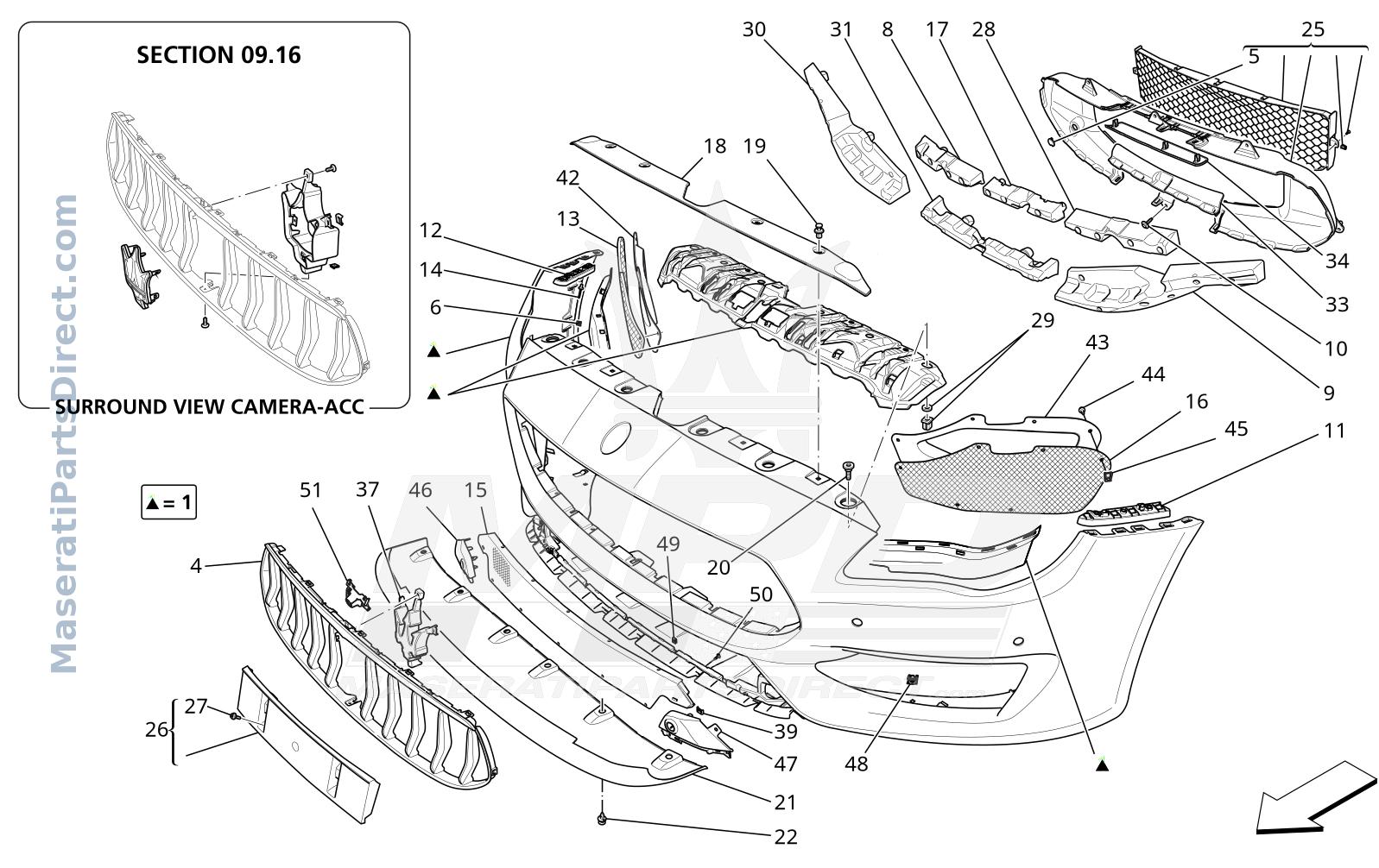 09.10 - 12 - FRONT BUMPER Diagram